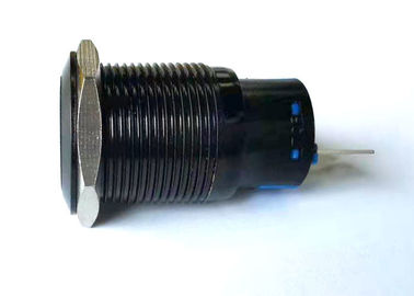 Anti interruptor de tecla de alumínio do vândalo, interruptor de tecla IP67 de 19mm