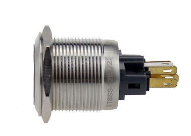 C.A. momentânea do diodo emissor de luz 5A 250V do interruptor de tecla 22mm do anti metal do vândalo Ring Symbol