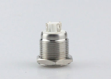 interruptor de tecla da montagem do painel do diodo emissor de luz de 12V 24V, interruptor de tecla momentâneo de 1NO 16mm