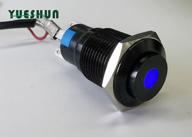 o diodo emissor de luz de 16mm Dot Type Push Button Switch iluminou, diodo emissor de luz que trava o interruptor de tecla