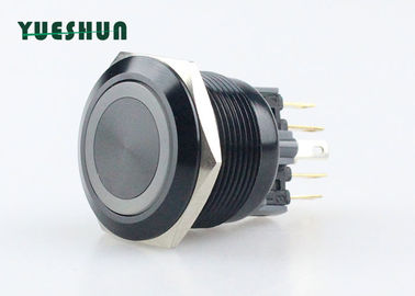 Bens de Ring Aluminum Push Button Switch 22mm da luz do diodo emissor de luz para a imprensa de longa data