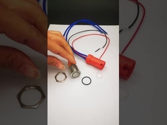 20A grandes ip67 interruptor de tecla de aço inoxidável do fuzileiro naval 316 atuais