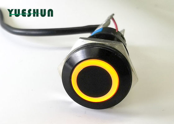 qualidade  16mm Push Button Switch LED Illuminated , Automotive Push Button Switches Fábrica