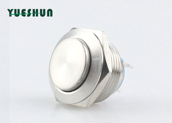 qualidade  IP65 19mm Metal Push Button Switch , Micro Momentary Push Button Switch High Head Fábrica
