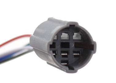Conector iluminado do soquete do interruptor de tecla para a trança do fio do Pin 15cm do furo de montagem 5 de 19mm