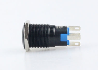 interruptor da luz de tecla redondo do interruptor de tecla da montagem do painel de 16mm