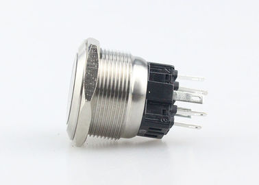 O diodo emissor de luz de Ring Symbol que trava o furo de montagem do interruptor de tecla 25mm personalizou disponível