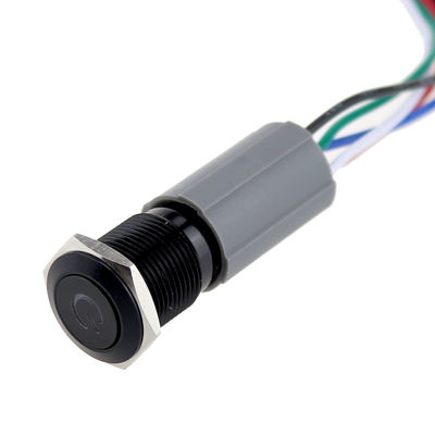 O alumínio conduziu a tecla resistente do vândalo da trança de 16mm